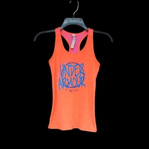 *SALE* Under Armour Florescent Pink Tank Top Youth M